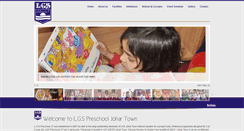 Desktop Screenshot of lgspreschooljt.com